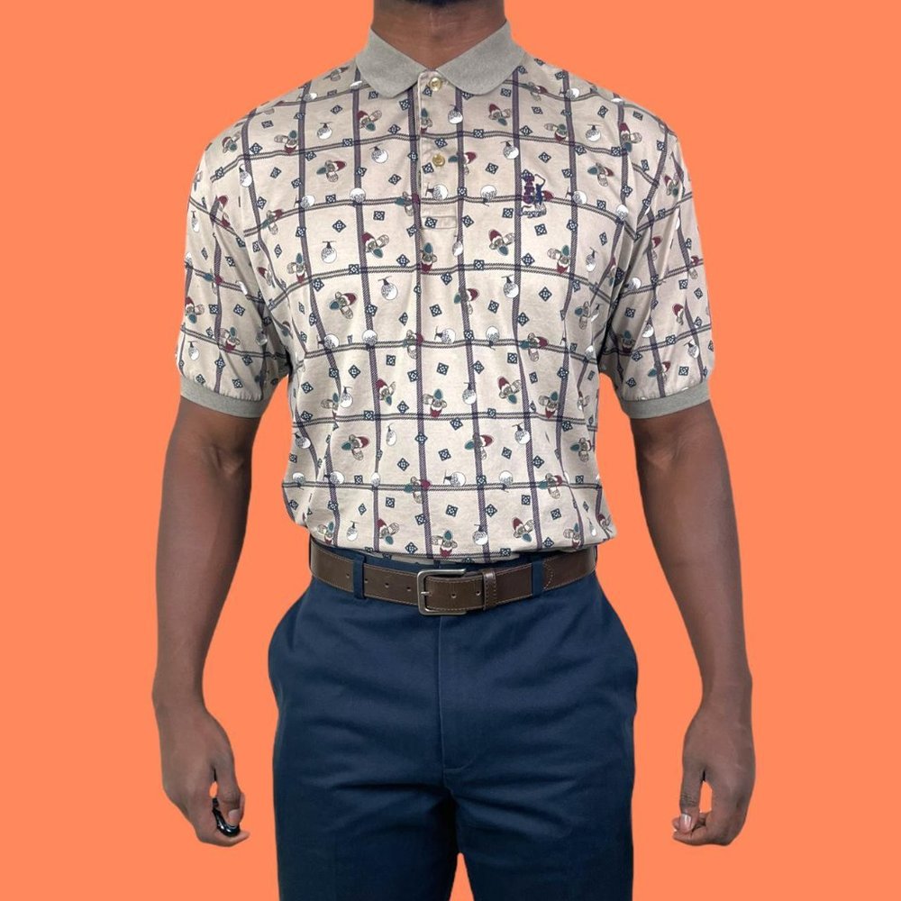 Sawgrass All Over Print Golfing Polo ⛳️